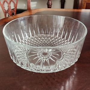 Vintage Cut Glass Bowl